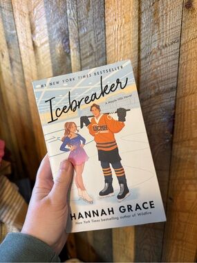 Anna Grace Icebreaker - Light Blue and Cream Cover